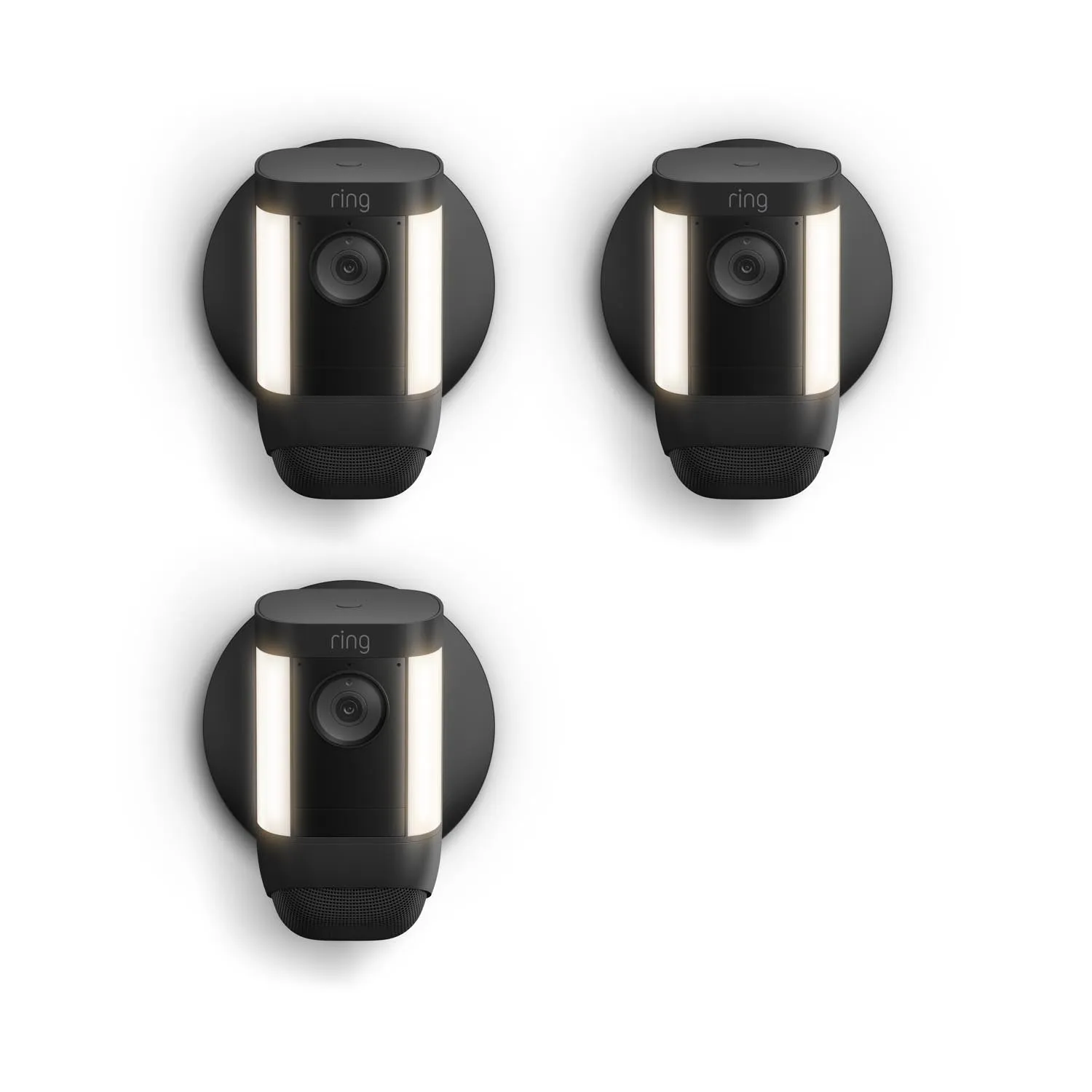 3-Pack Spotlight Cam Pro Wired