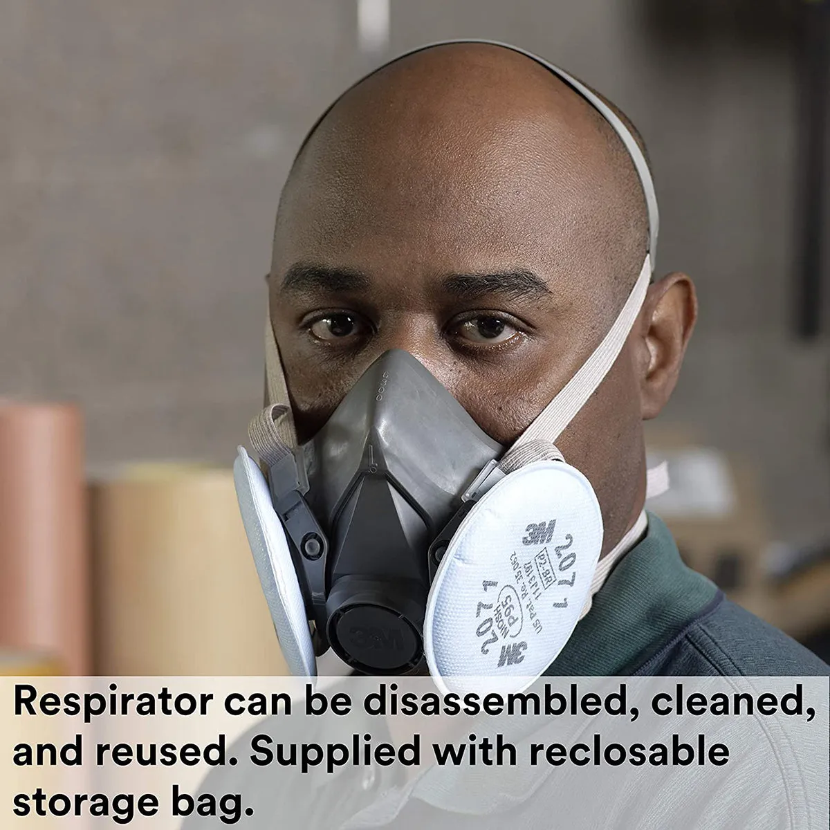 3M Half Facepiece Reusable Respirator Large