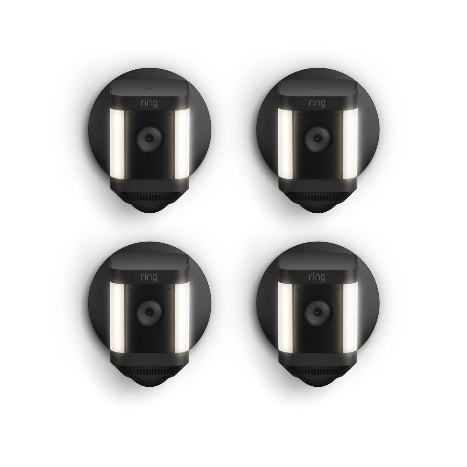 4-Pack Spotlight Cam Plus Wired