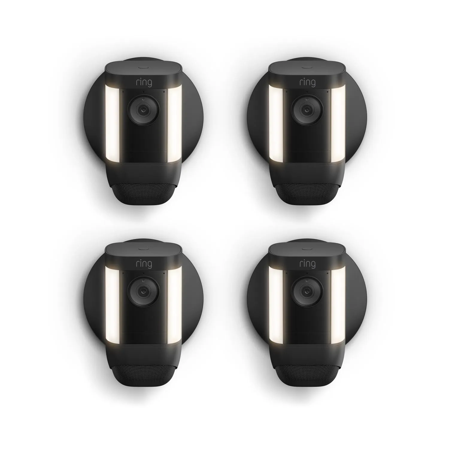 4-Pack Spotlight Cam Pro Wired