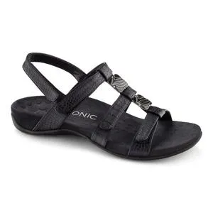 Amber Walking Sandal in Black