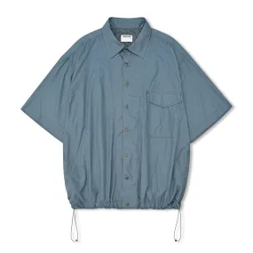 ANGLAN RIB NYLON STRING HALF SHIRT