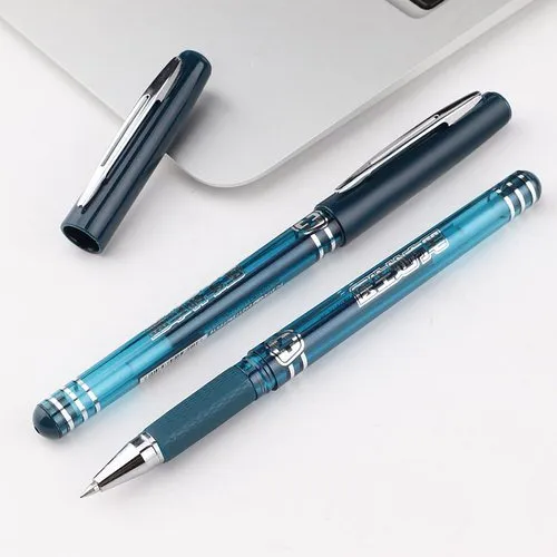 Baoke Blue 0.5mm Gel Pen Pack of 6 (PC 2178)