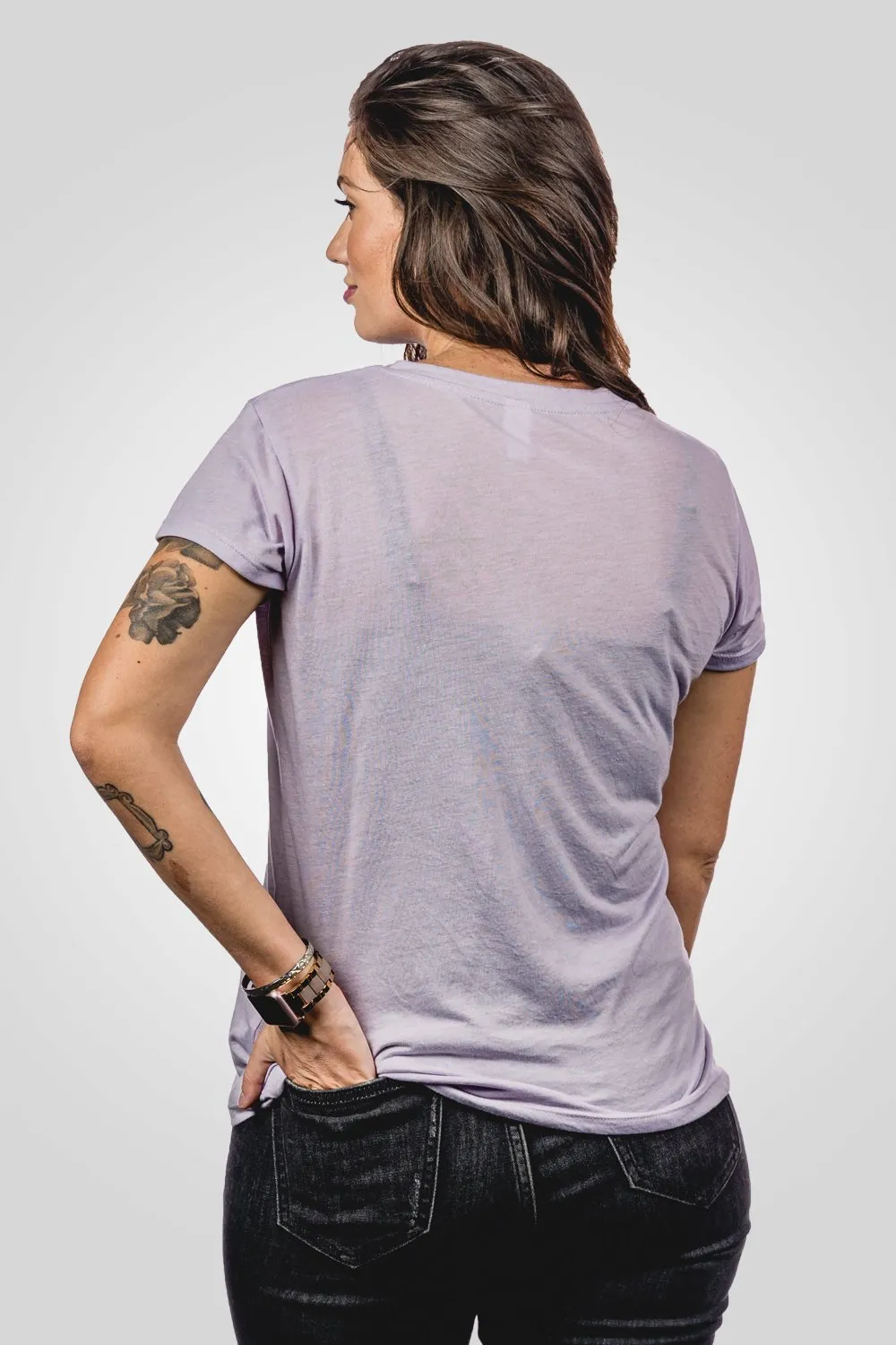 Basic - Women's Slouchy V-Neck