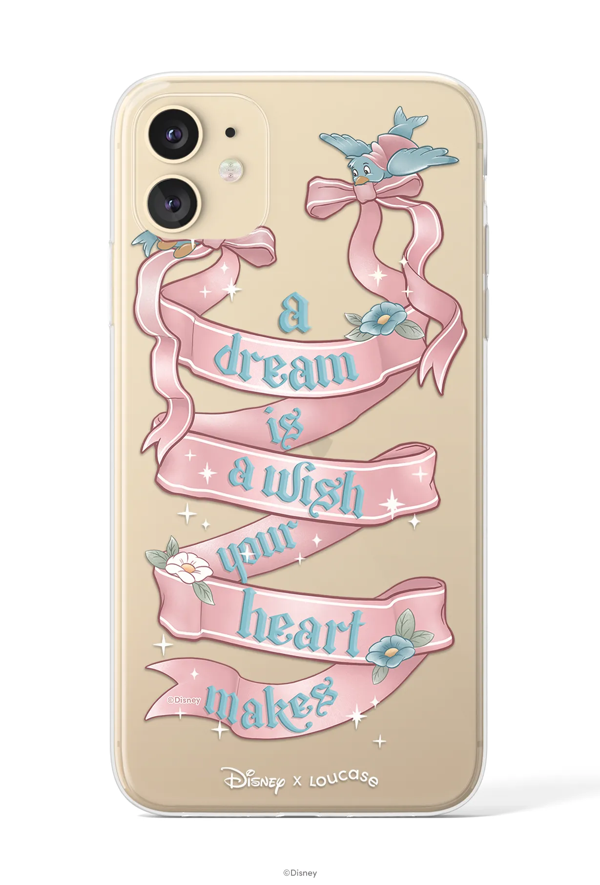 Blue Birds - KLEARLUX™ Disney x Loucase Cinderella Collection Phone Case | LOUCASE