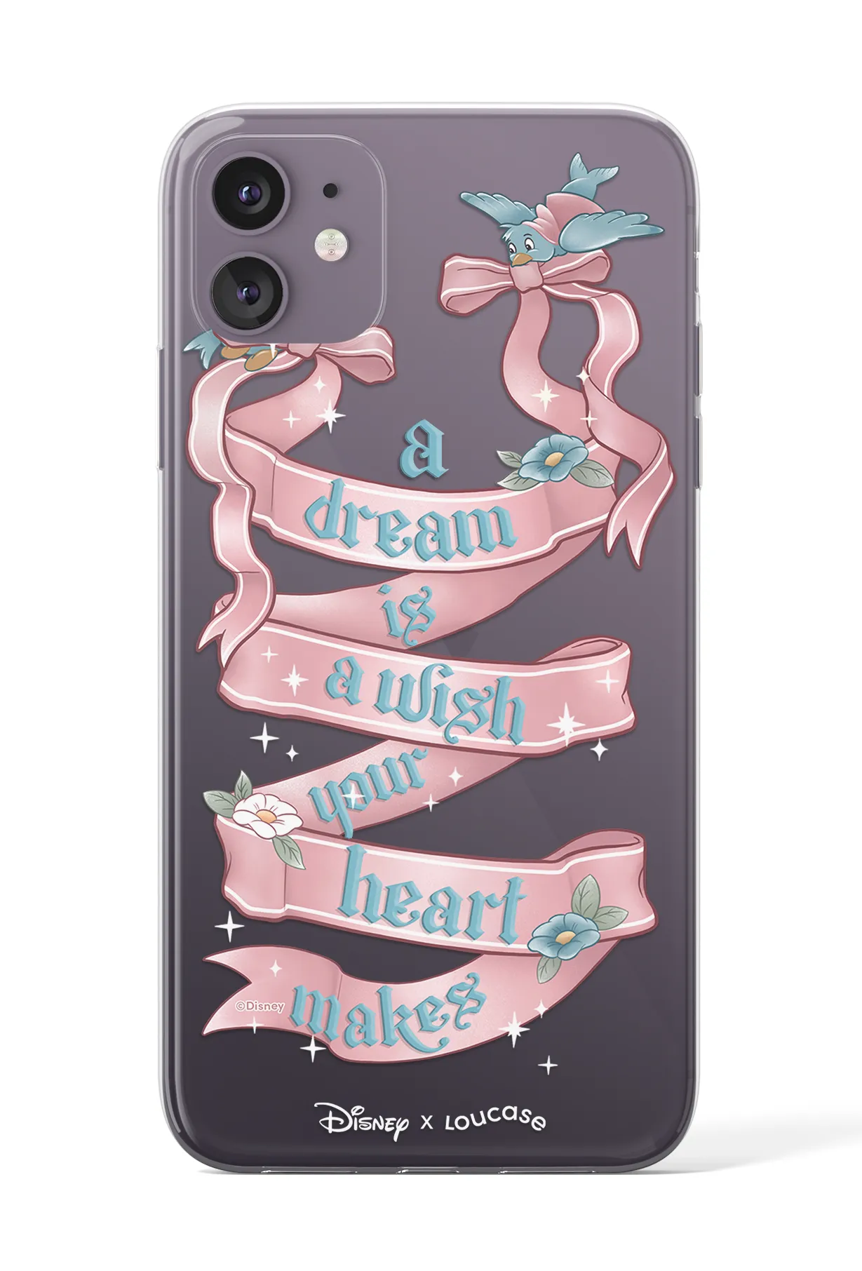 Blue Birds - KLEARLUX™ Disney x Loucase Cinderella Collection Phone Case | LOUCASE