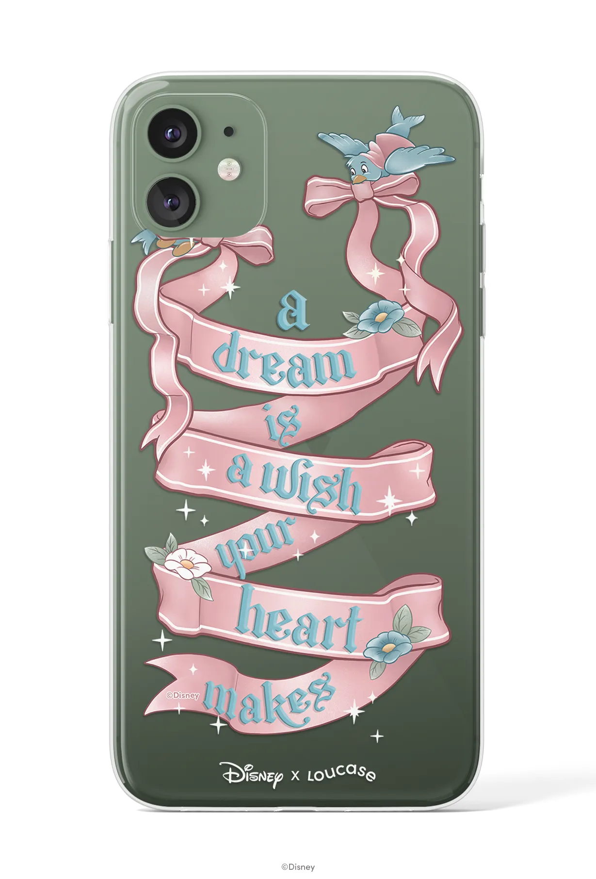 Blue Birds - KLEARLUX™ Disney x Loucase Cinderella Collection Phone Case | LOUCASE