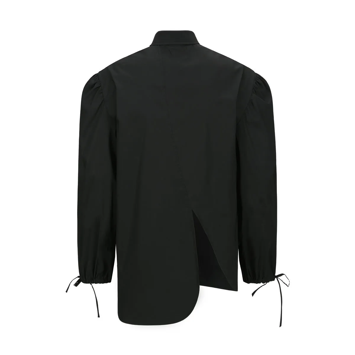 Bouquet Asymmetric Shirt 'Black'