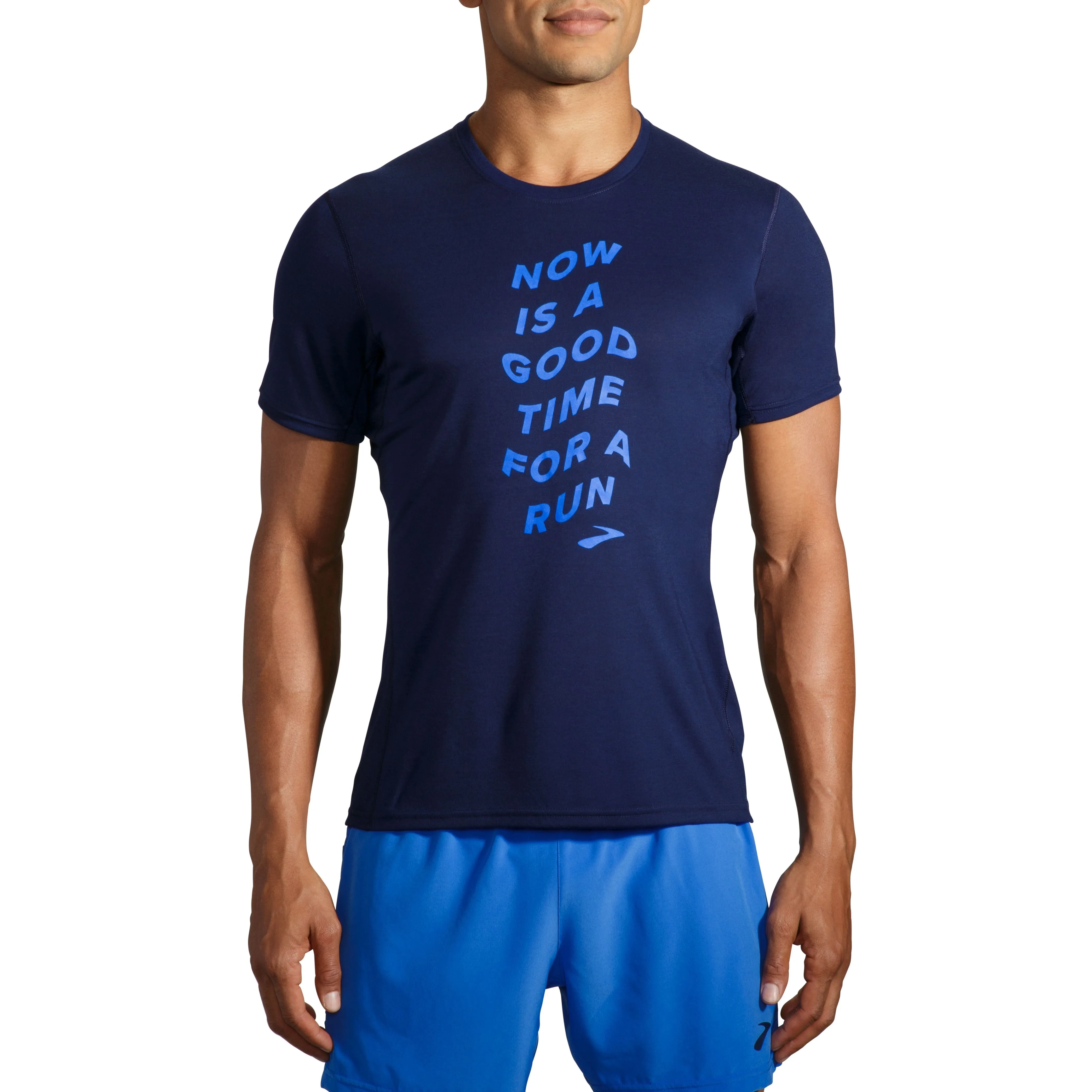 Brooks Men's Distance Graphic Short Sleeve