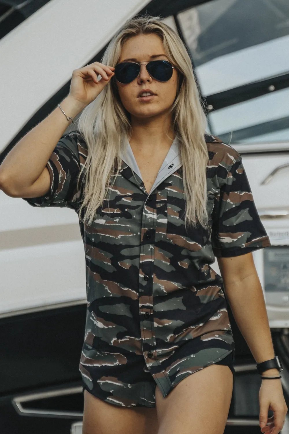 Camo Collection - Casual Button Down Shirt