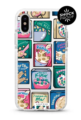 Cereal Quotes - PROTECH™ Special Edition Sunday Market Collection Phone Case | LOUCASE