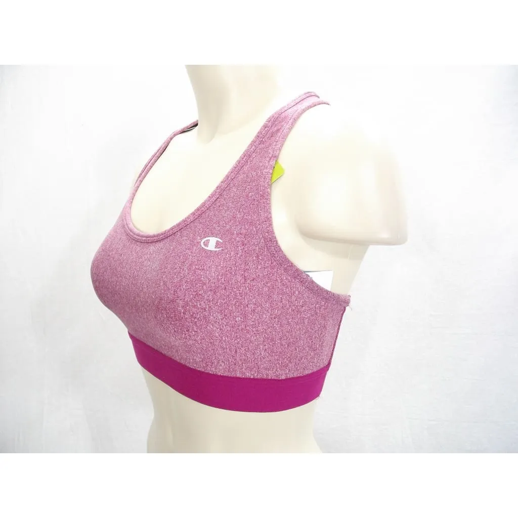 Champion 6715 Absolute Workout II Wire Free Sports Bra SMALL Purple NWT