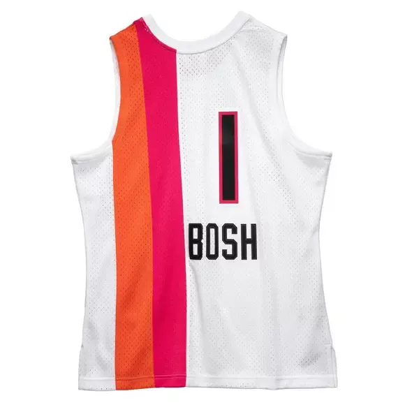 Chris Bosh Mitchell & Ness Miami HEAT 2011-2012 Swingman Jersey