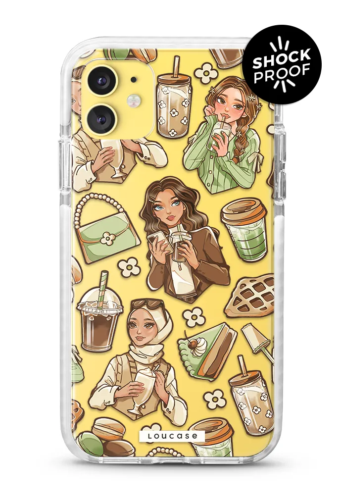 Coffee Culture - PROTECH™ Special Edition Café Soireé Collection Phone Case | LOUCASE