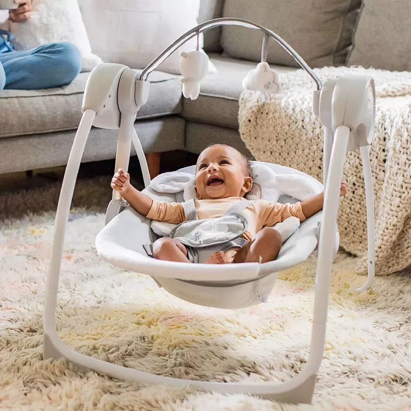 Comfort 2 Go Portable Swing - Cuddle Lamb