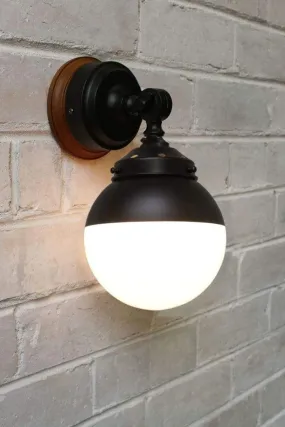 Crown Sphere Swivel Arm Wall Light