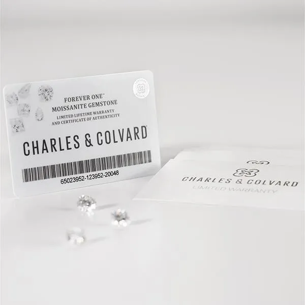 CUSHION CUT - Charles & Colvard Forever One Loose Moissanite DEF Colourless