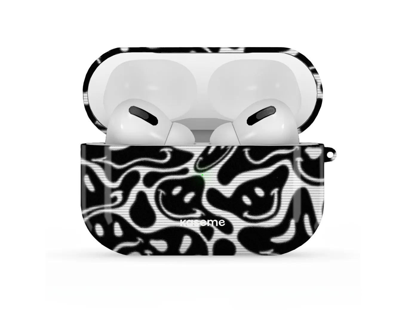 Dystopia Black AirPods Case