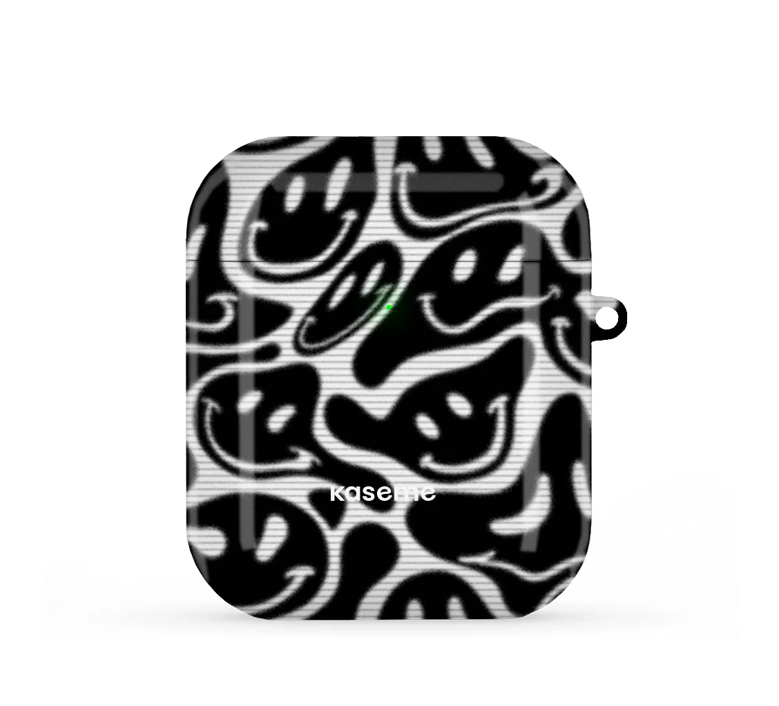 Dystopia Black AirPods Case