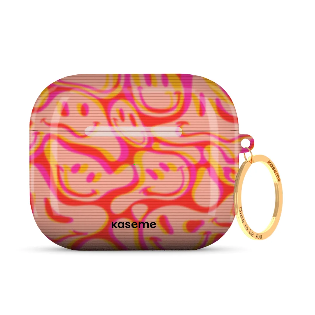 Dystopia red AirPods Case