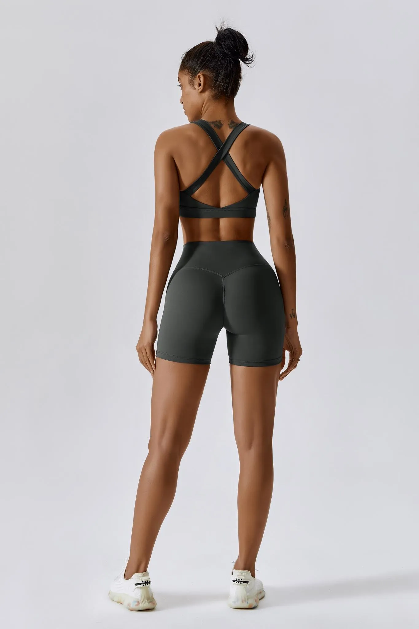 Flex 3-Piece Shorts Set - Charcoal