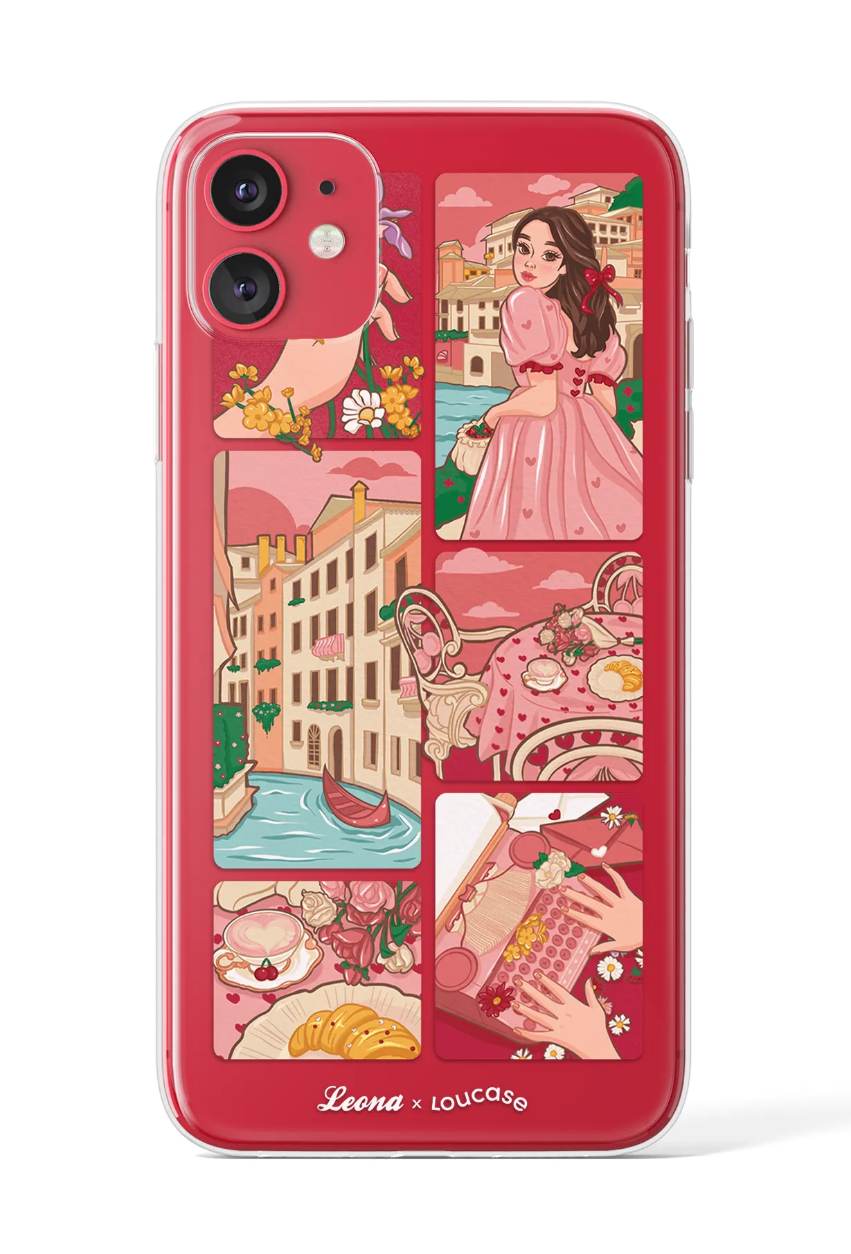 For Hopeless Romantics - KLEARLUX™ Limited Edition Leona x Loucase Phone Case | LOUCASE