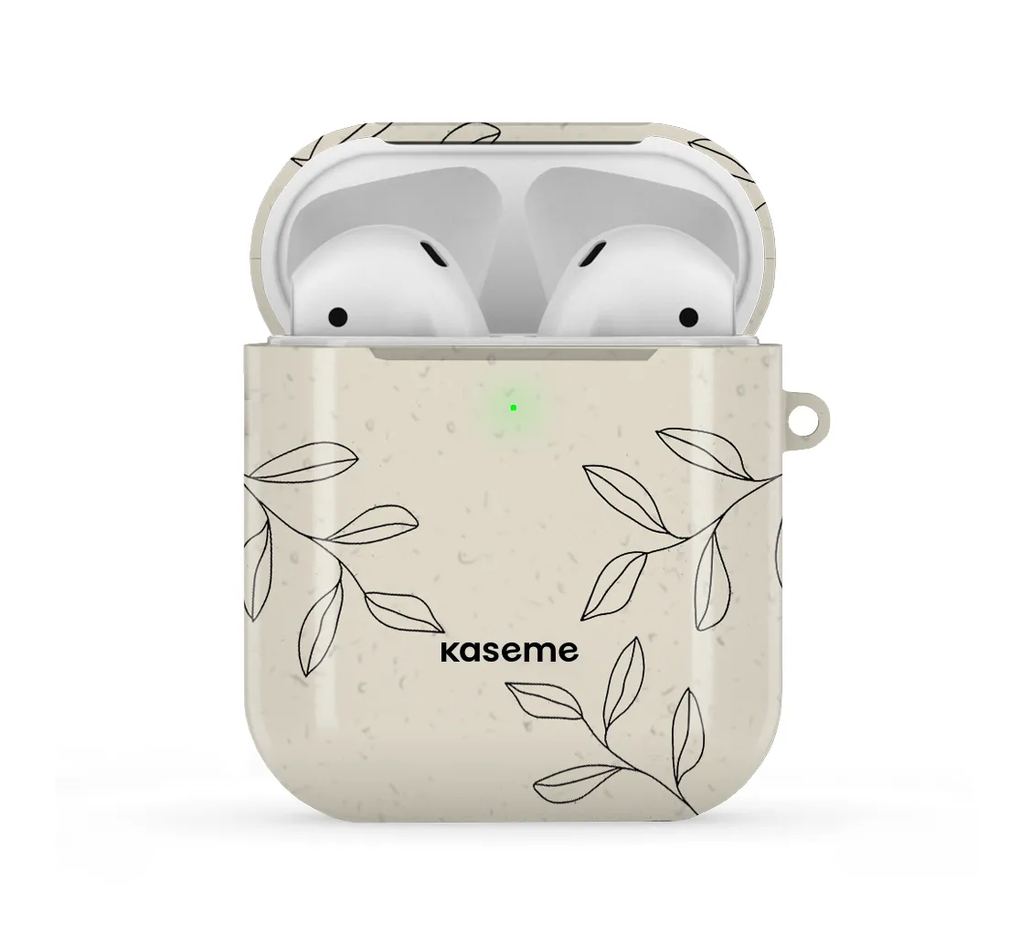 Gloomy Beige AirPods Case