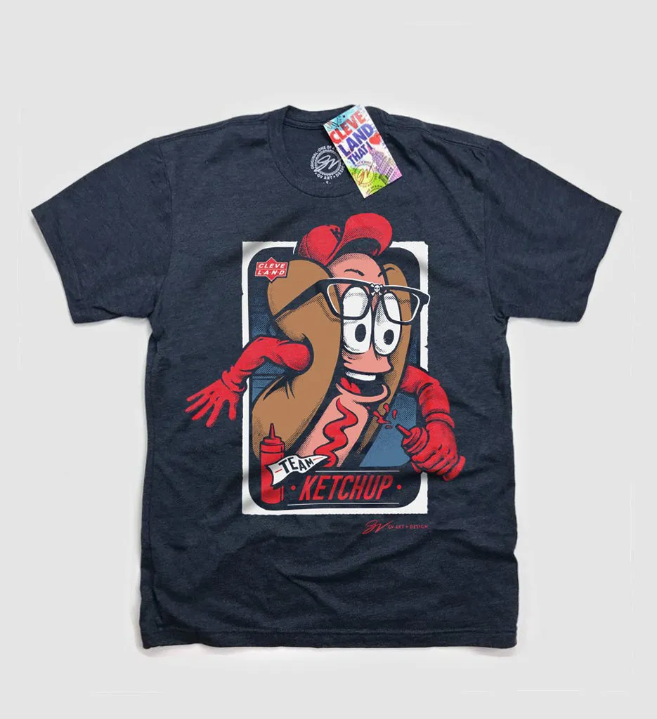 Kids Cleveland Team Ketchup T shirt