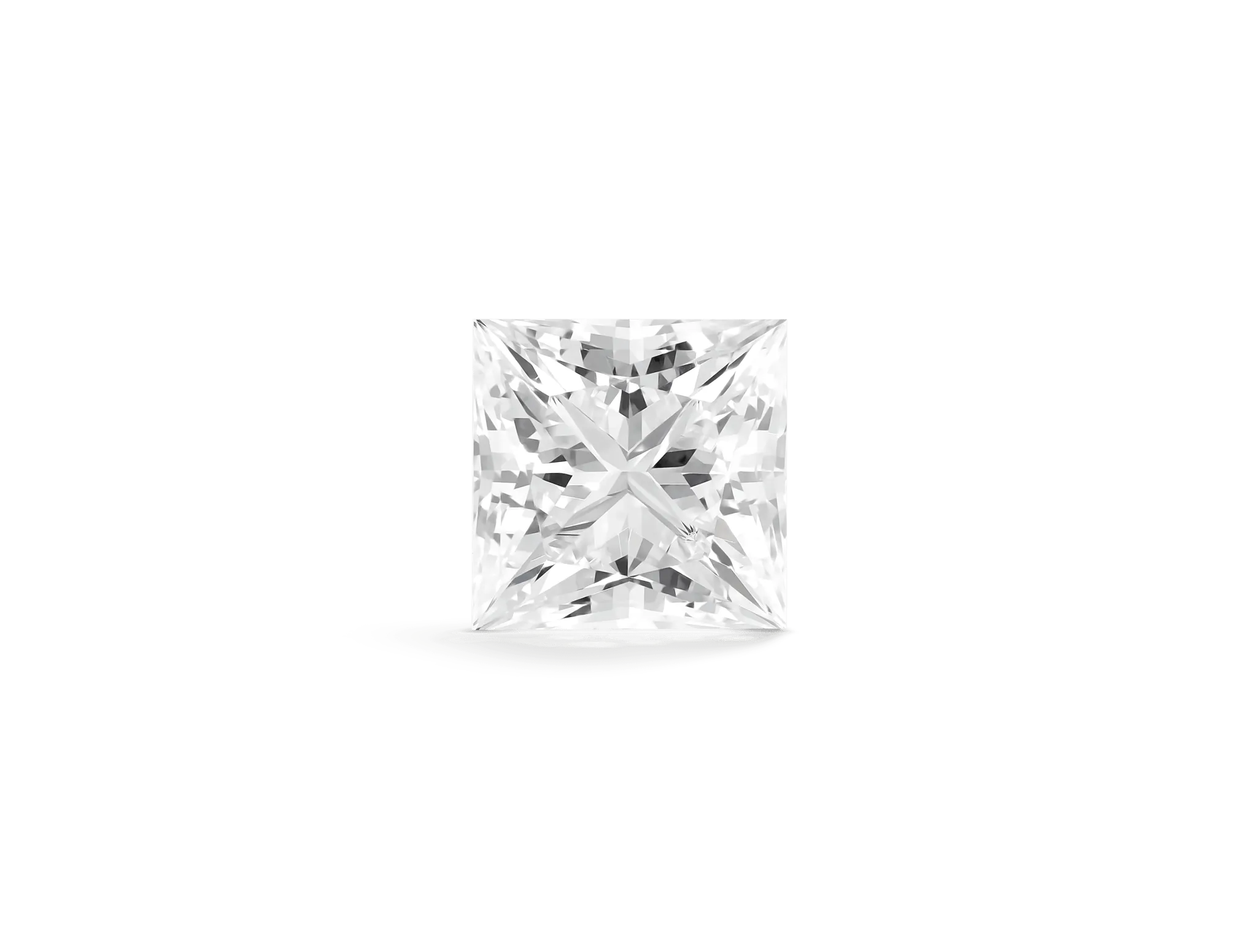 Lab-Grown Loose 2ct. Princess Cut Diamond | White