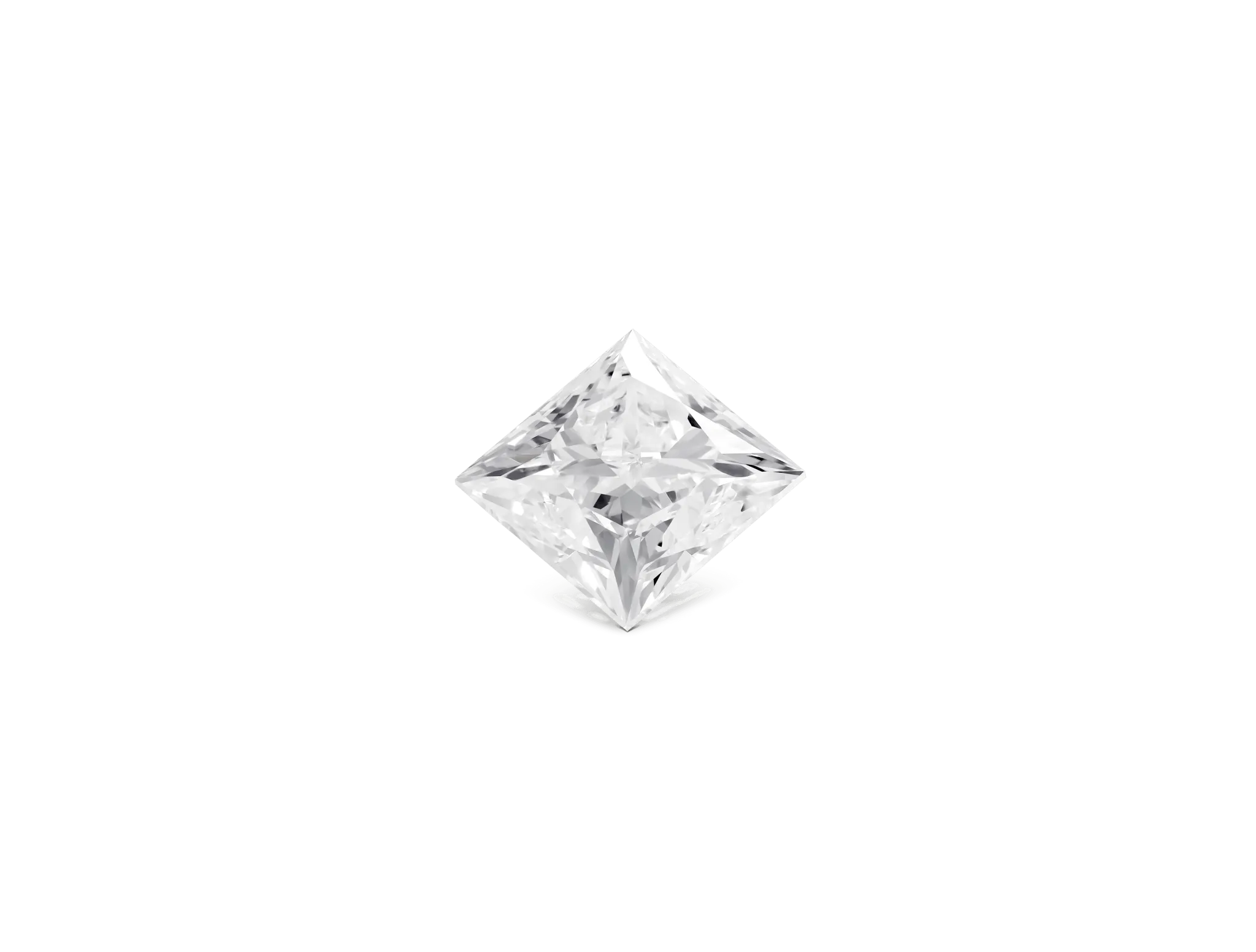 Lab-Grown Loose 2ct. Princess Cut Diamond | White