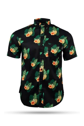 Pineapple Grenade Collection - Casual Button Down Shirt