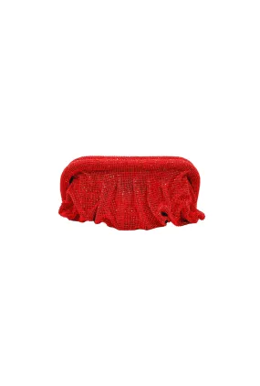 Red Rhinestone Clutch