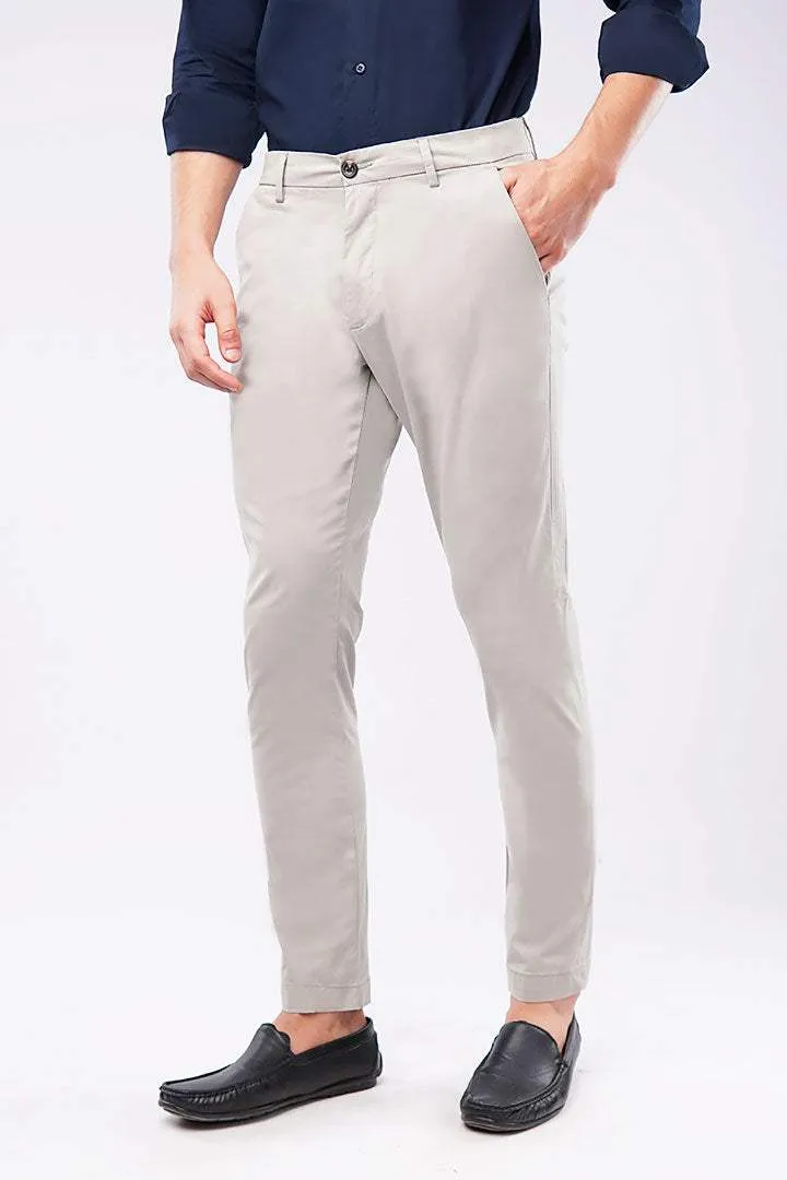 Slim Fit Chinos - Sage Green